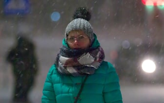 Ниже +3 °C опускалась температура в Витебске