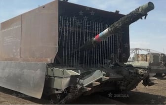 В Сети показали новую версию российских танков-«мангалов» — Видео