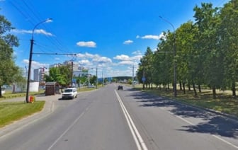 Ограничение движения на улице Гродненской в Бресте