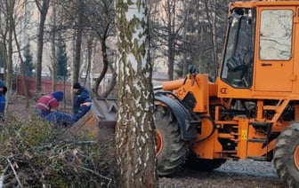 Скоро здесь все изменится! В Бресте в сквере по ул. Папанина начались работы