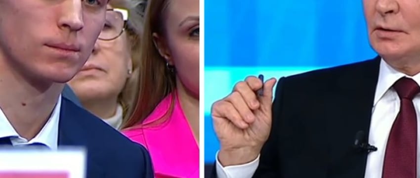 Владимир Путин ответил белорусскому блогеру Владу Бумаге про блокировку YouTube — видео