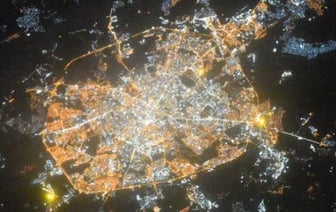 Роскосмос показал Минск с высоты космической станции
