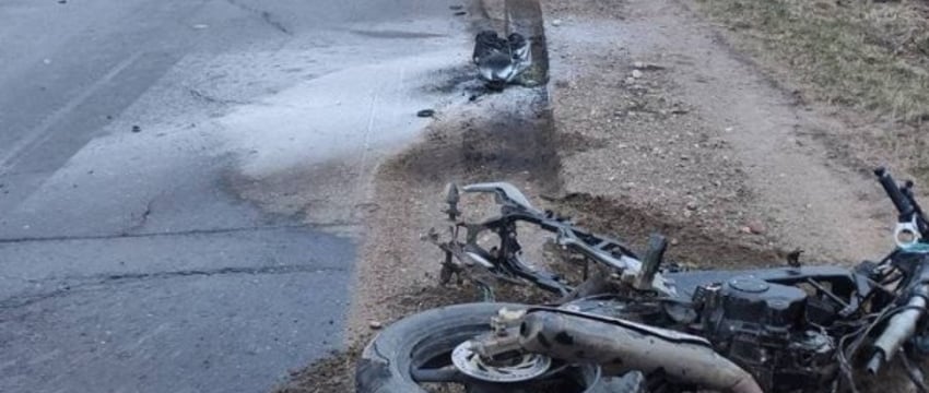 Жуткое ДТП в Слуцком районе: мотоциклист и его пассажирка погибли