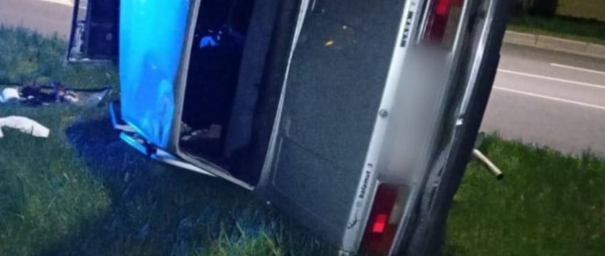 21-летний житель Ивацевичей врезался в световую опору в Барановичах