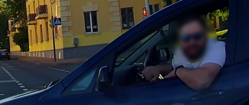 Проучить «учителя». Как нарушителю прилетела карма за хамство на дороге