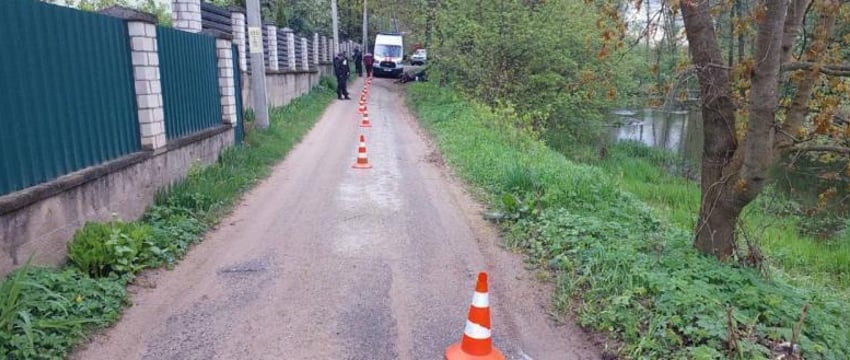 Парень разбился на мопеде в Гродно, пассажирка в больнице