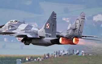 Инцидент с топливным баком МиГ-29 в Польше