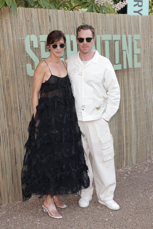 камбербэтч с женой