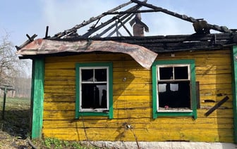 Под Новогрудком на пожаре погибли мать и сын