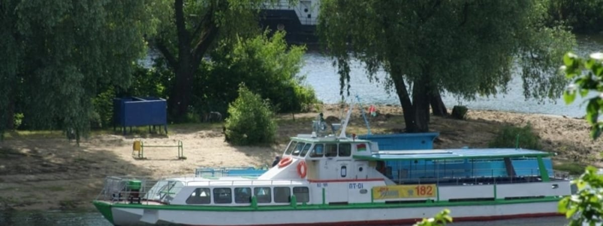 В Гомеле чиновники предложили запустить паромную переправу на пляж