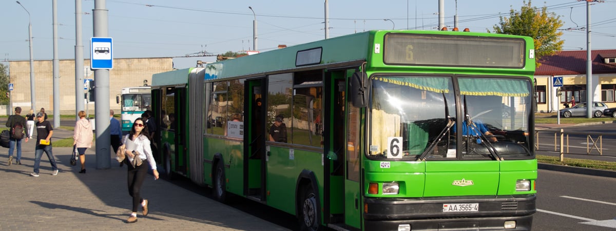 В Гродно автобус №6 сменил конечную остановку — как теперь он едет
