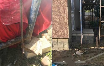 В Березе мужчина упал с высоты и напоролся на штырь арматуры