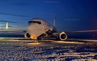 Boeing выкатился за пределы взлетной полосы в Норильске