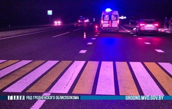 Под Гродно на дороге погибла женщина