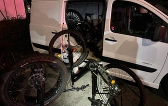 В Польше на парковке проверили Citroen белоруса. А в нем – электровелосипеды на 25 тысяч $ без документов