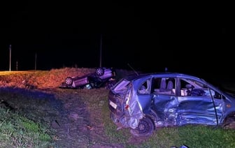 Жесткое ДТП под Брестом: столкнулись два Nissan
