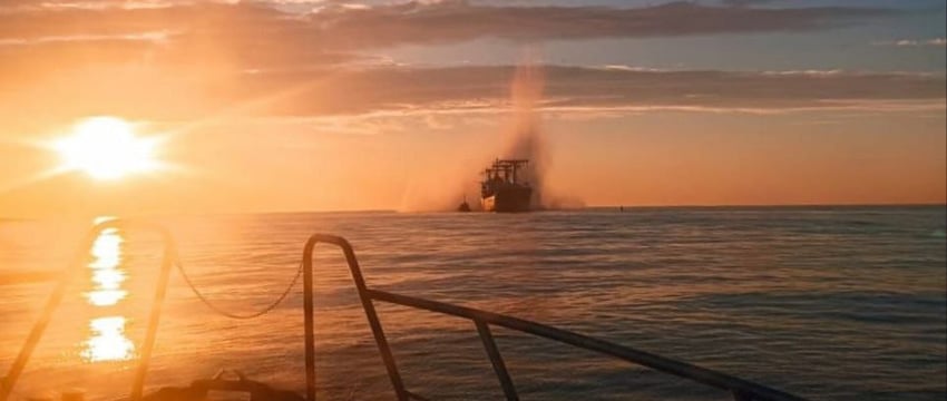 Судно под флагом Панамы подорвалось на мине в Черном море