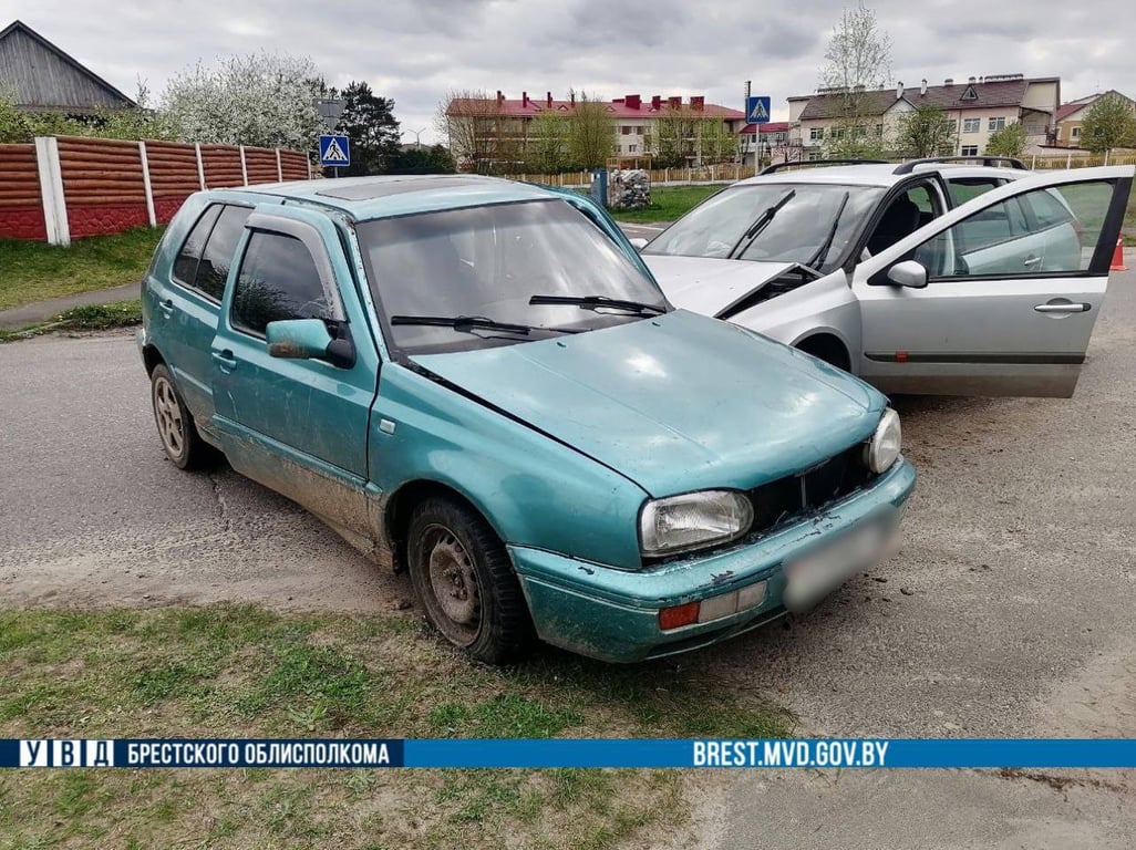 В Брестском районе водитель скрылся с места ДТП