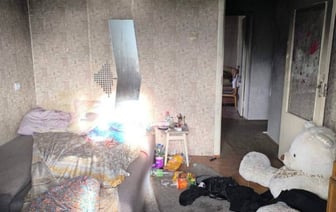 В Пинске случился пожар: один человек погиб, а двух человек спасли с балкона