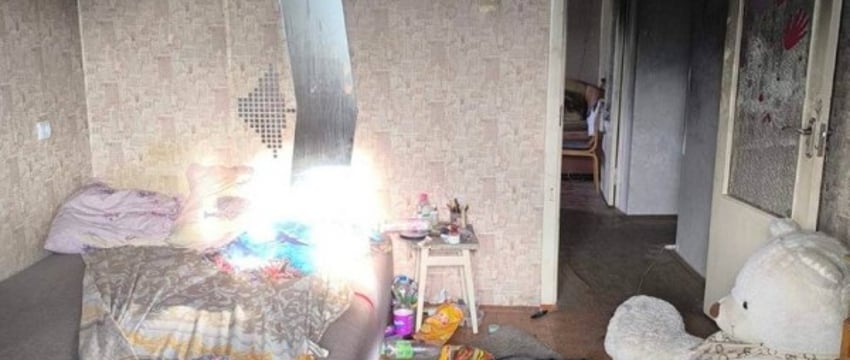 В Пинске случился пожар: один человек погиб, а двух человек спасли с балкона