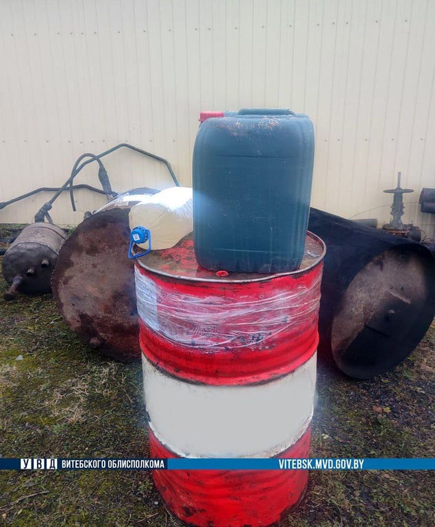 Лабораторию по производству крафтового алкоголя накрыла милиция в Докшицком районе