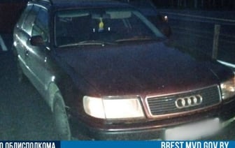 ДТП возле Бреста с участием буксируемого автомобиля