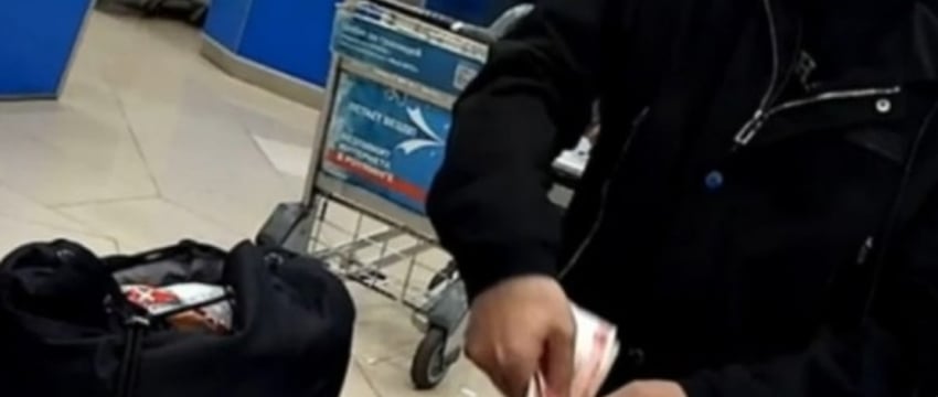 Задержан мужчина, крадший деньги на рейсах Минск-Дубай