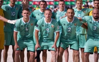 Сборная Беларуси по пляжному футболу выиграла бронзу Евролиги