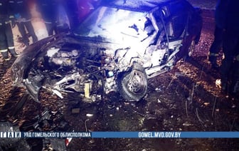 ДТП под Гомелем: один человек погиб и один ранен