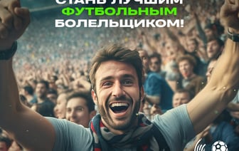 Стань лучшим футбольным болельщиком!