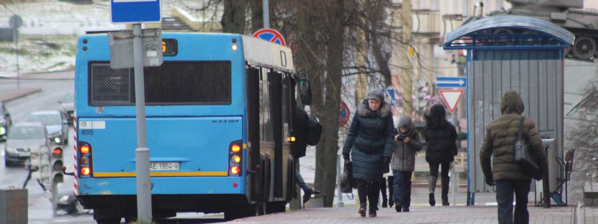 В Гродно меняется расписание нескольких городских автобусов, которые едут через ж/д вокзал