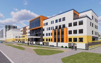 В  Гомеле показали, как будет выглядеть школа №3 после реконструкции