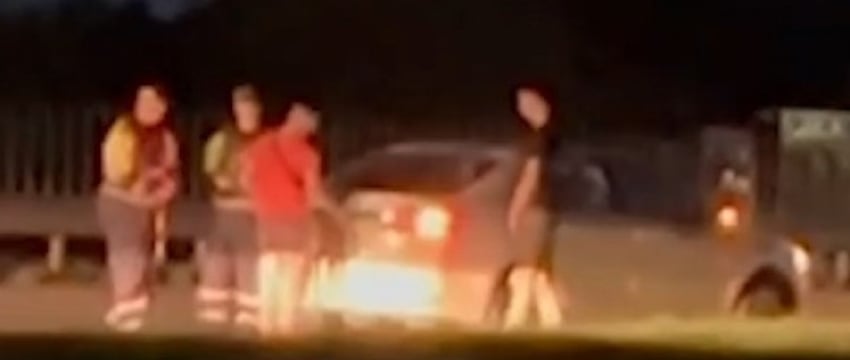На трассе М-1 в Жабинковском районе задержали четверых мужчин. Что произошло?