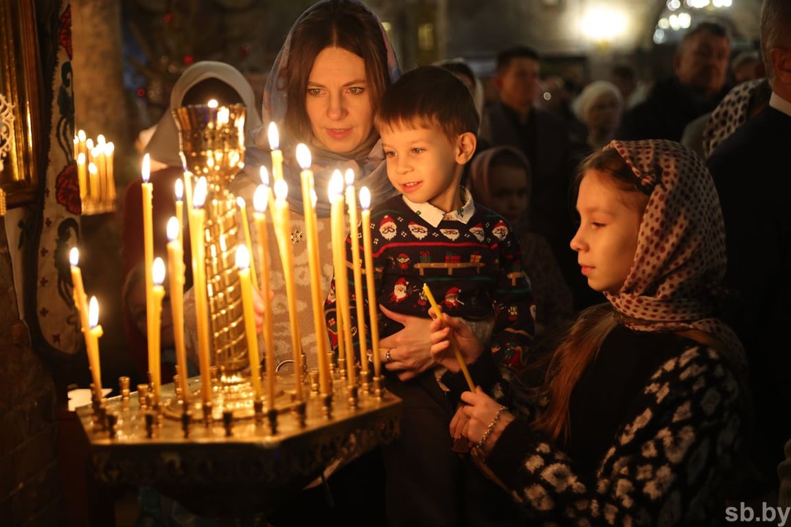 Светлый праздник Рождества Христова встретили в Бресте