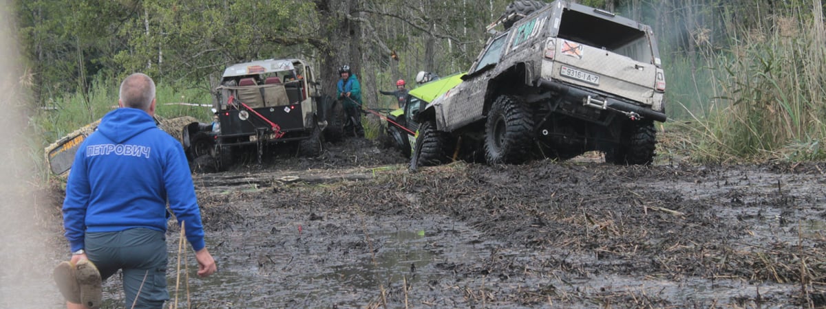 Под Гродно прошла гонка внедорожников — как это было
