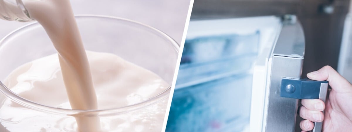 Зачем класть молоко в морозилку? Этот простой лайфхак продлит утренний сон — Полезно