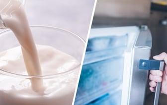Зачем класть молоко в морозилку? Этот простой лайфхак продлит утренний сон — Полезно