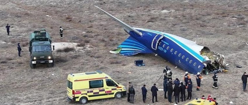 Белорусов не было на борту самолета, упавшего в Казахстане