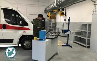 В Гродно после реконструкции открыли здание медицинской автобазы