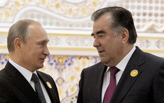 Обсуждение ситуации с трудовыми мигрантами между Путиным и Рахмоном