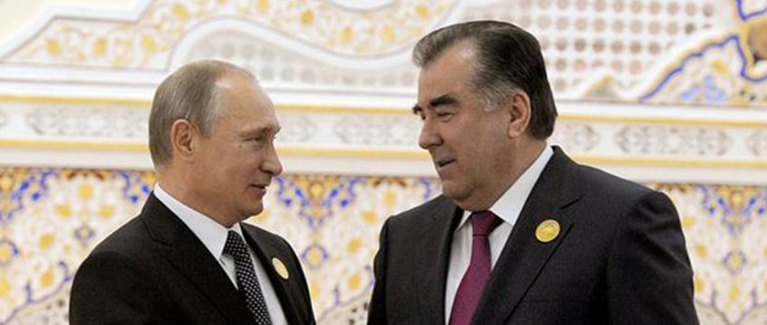 Обсуждение ситуации с трудовыми мигрантами между Путиным и Рахмоном