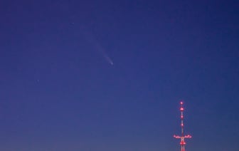 Комета над Витебском. Такого вы еще не видели