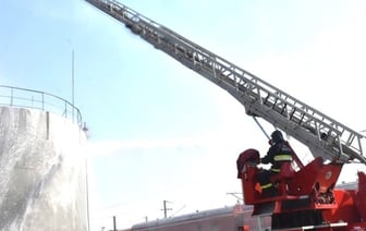 Брестские спасатели провели учения на железнодорожной станции