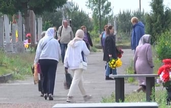 Поминальные молебны на кладбищах города Бреста