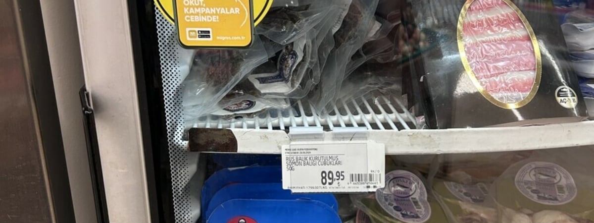 В Турции заметили селедку, морскую капусту и пасту с крилем белорусского производителя. На сколько больше цена? — Фото