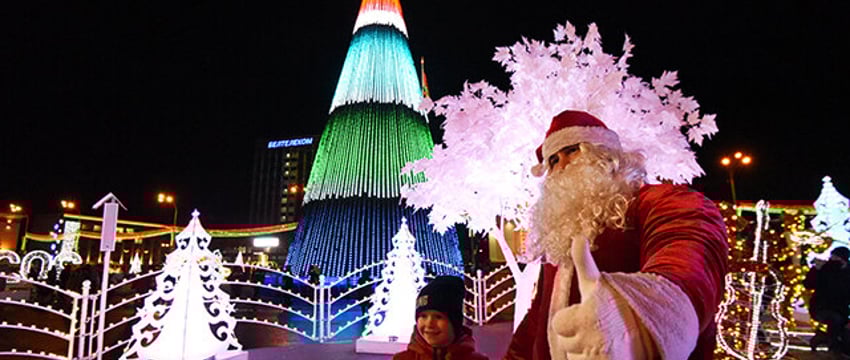 В Гомеле огни на главной елке зажгут 14 декабря