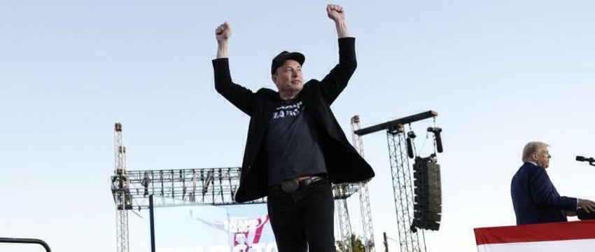 Илон Маск стал мемом после прыжков на митинге Трампа