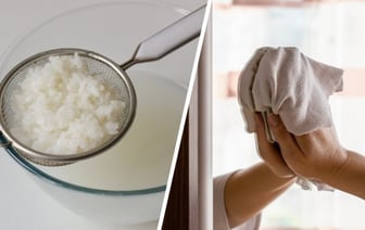 Разводы на зеркалах можно отмыть рисовым отваром? Проверили странный лайфхак из интернета — Полезно