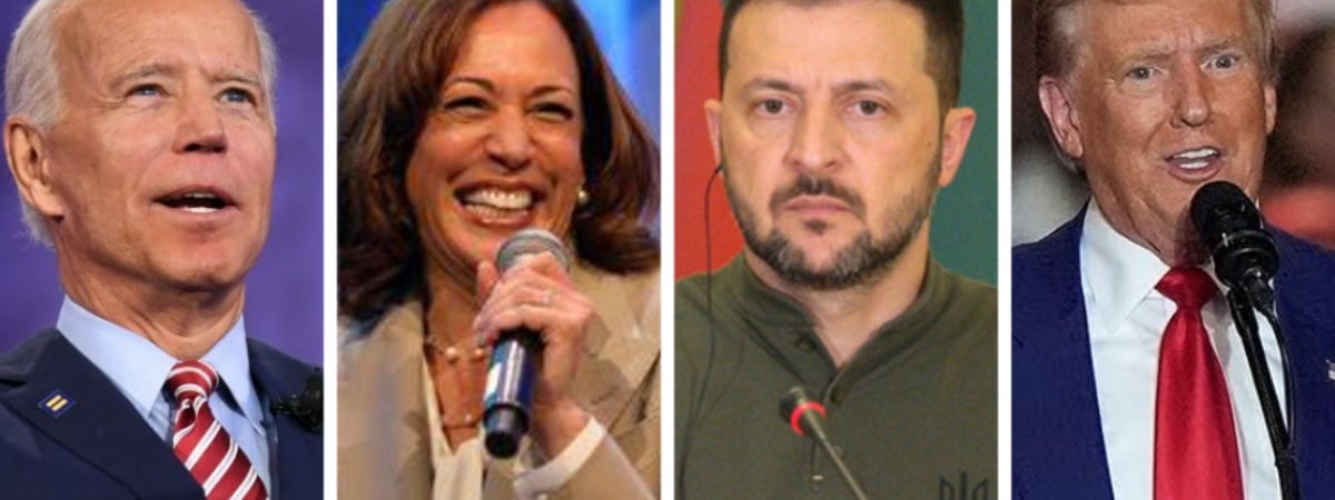 Покажет «план победы»? СМИ сообщили о вероятных встречах Зеленского с Харрис и Трампом