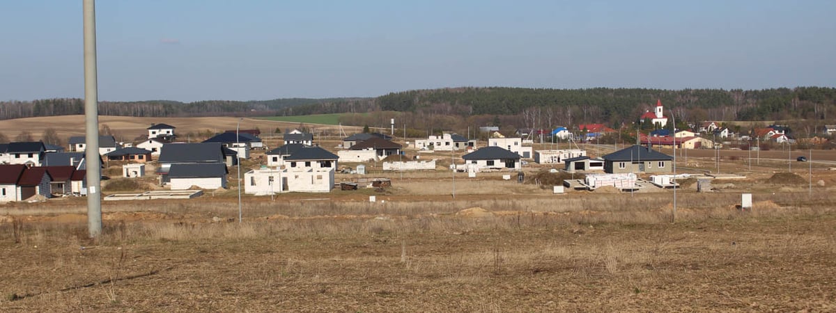 В Гродно будут продавать участки в районах индивидуальной застройки, некоторые из них с домами